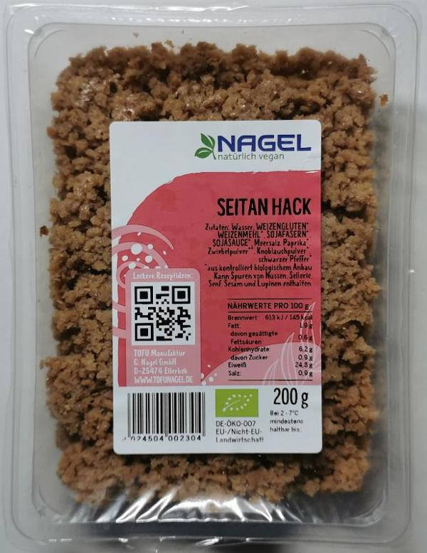 Produktfoto zu Seitan Hack 200g