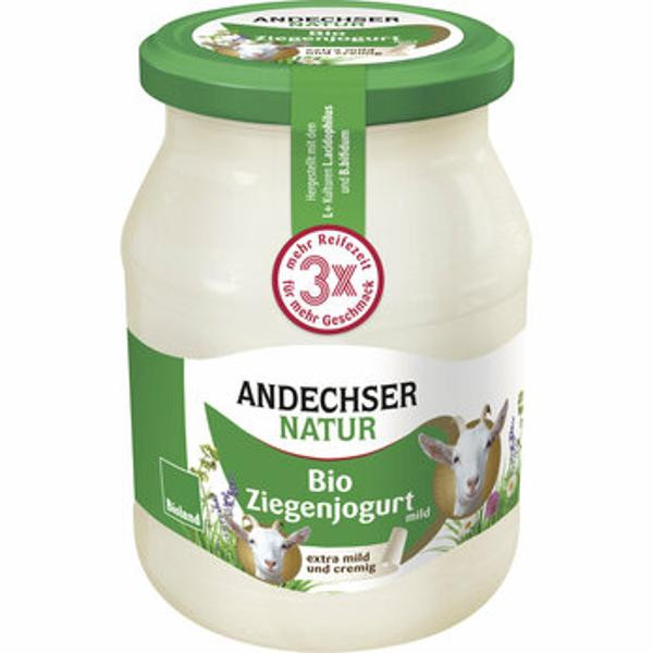 Produktfoto zu Ziegenjoghurt Natur 3,5% 500g