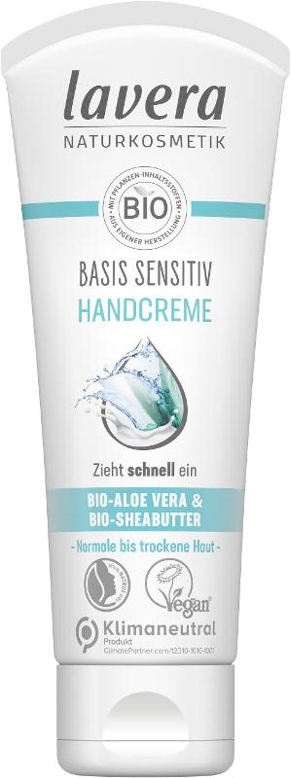 Produktfoto zu Lavera basis sensitiv Handcreme 50ml