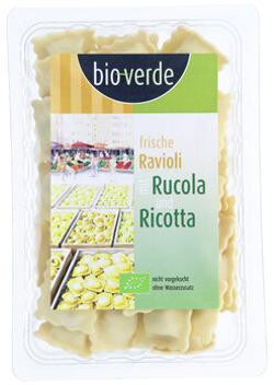 Produktfoto zu Frische Ravioli mit Rucola & Ricotta 250g