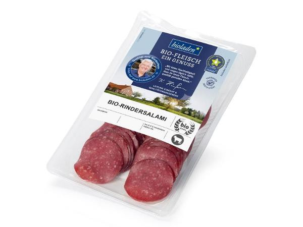 Produktfoto zu Rindersalami geschnitten