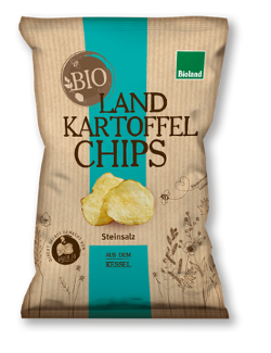 Produktfoto zu Landkartoffelchips Steinsalz