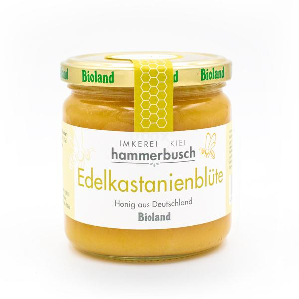 Produktfoto zu Edelkastanienblüte Honig 500g