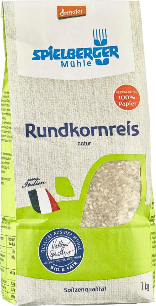 Produktfoto zu Rundkornreis Natur 1 kg