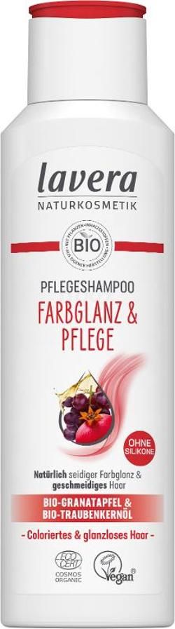 Produktfoto zu Lavera Shampoo Farbglanz und Pflege 250ml