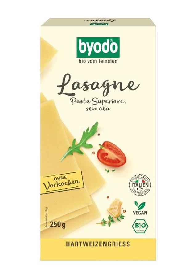 Produktfoto zu Lasagne Platten 250g