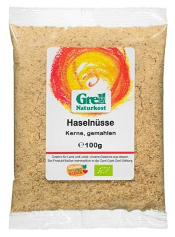 Produktfoto zu Haselnusskerne gemahlen 100g