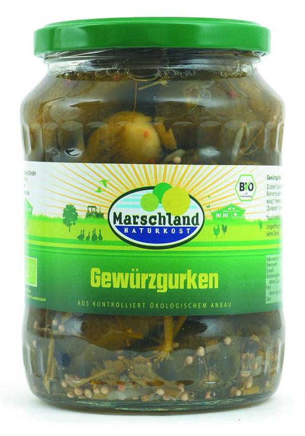 Produktfoto zu Gewürzgurken 670g