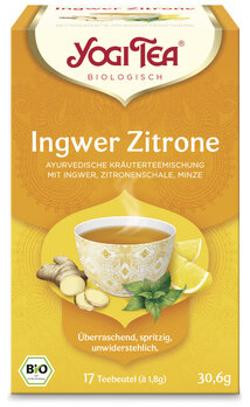 Produktfoto zu Ingwer Zitrone Yogi Tea