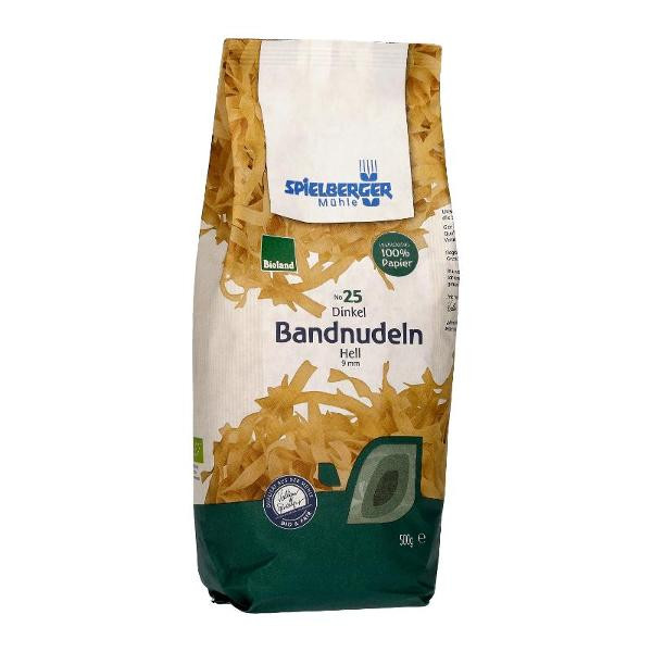 Produktfoto zu Dinkel Bandnudeln (hell) 500g