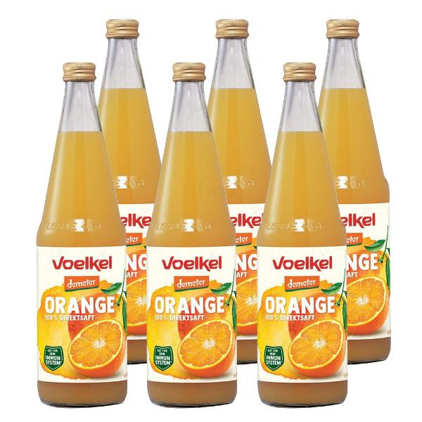 Produktfoto zu Orangensaft Kiste 6x0,7L