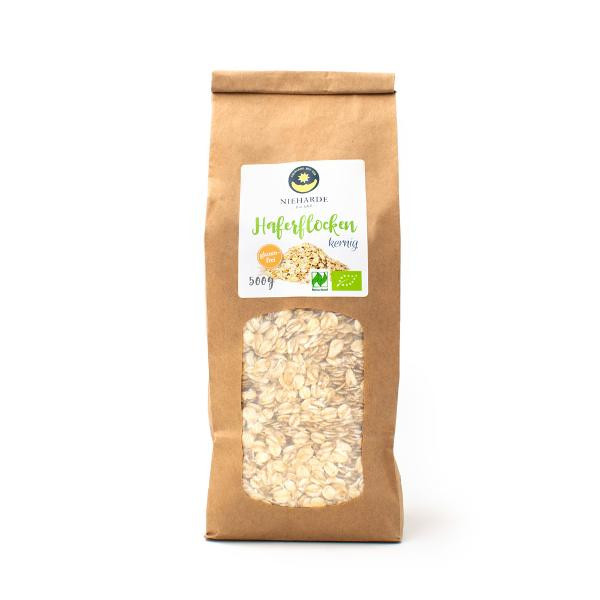 Produktfoto zu Haferflocken kernig 500g (glutenfrei)