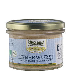 Produktfoto zu Leberwurst Hausmacher Art 160g