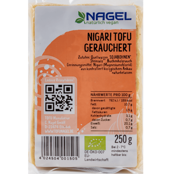 Produktfoto zu Räuchertofu Nagel 250g