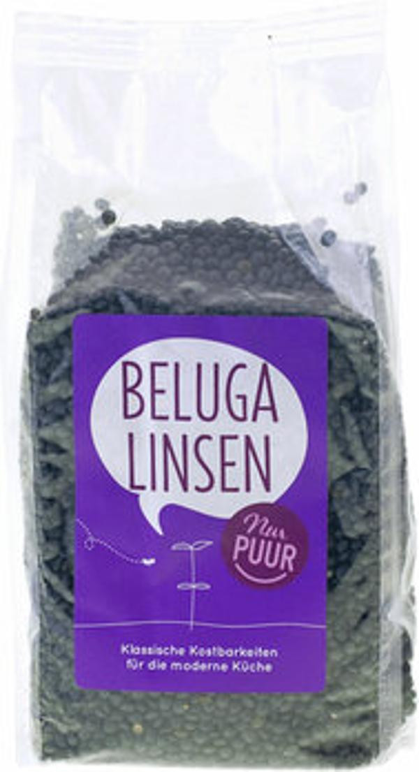 Produktfoto zu Belugalinsen schwarz 500 g