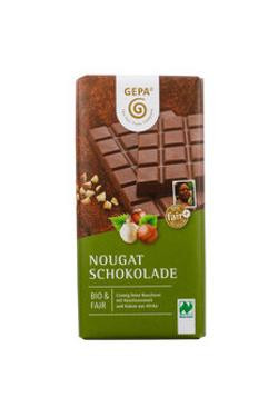 Produktfoto zu Nougat Schokolade