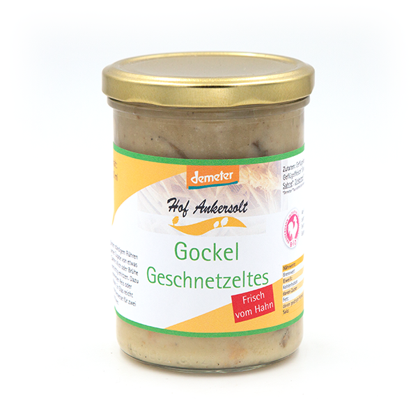 Produktfoto zu Gockel Geschnetzeltes 400ml