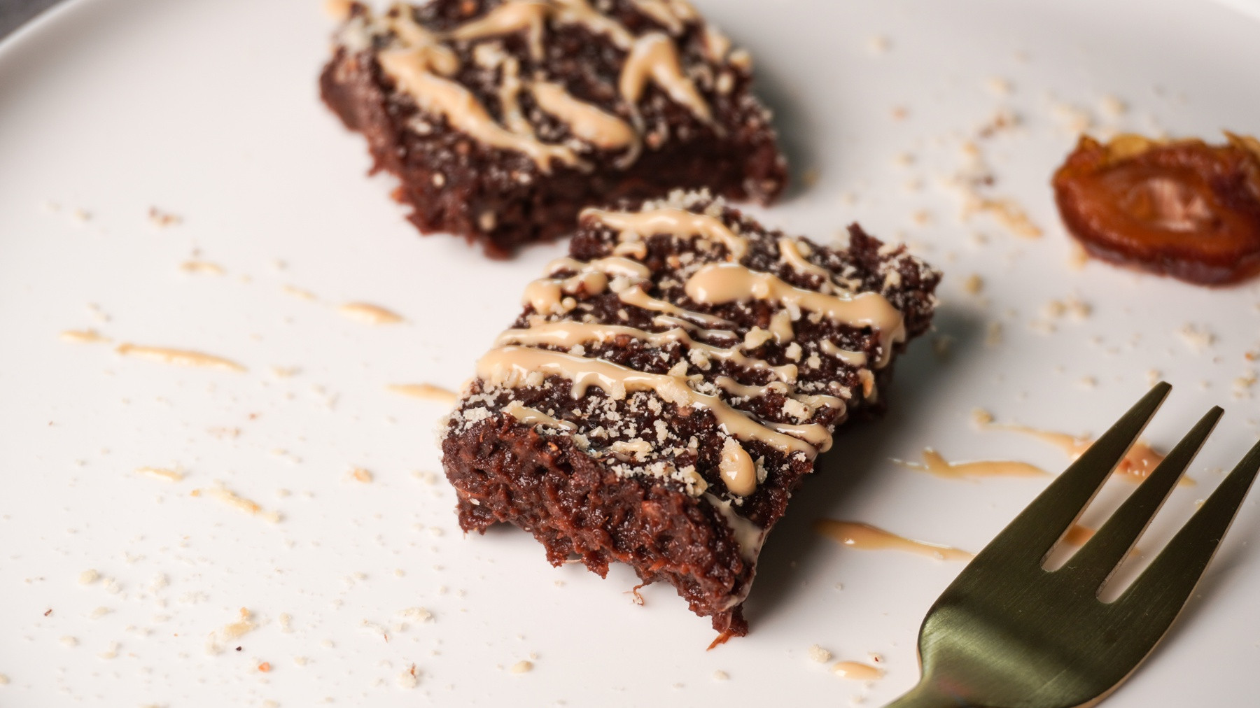 Rezeptbild für Rohkostbrownies - vegan & ohne raffinierten Zucker