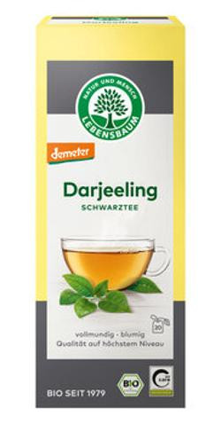 Produktfoto zu Schwarztee Darjeeling (Beutel)