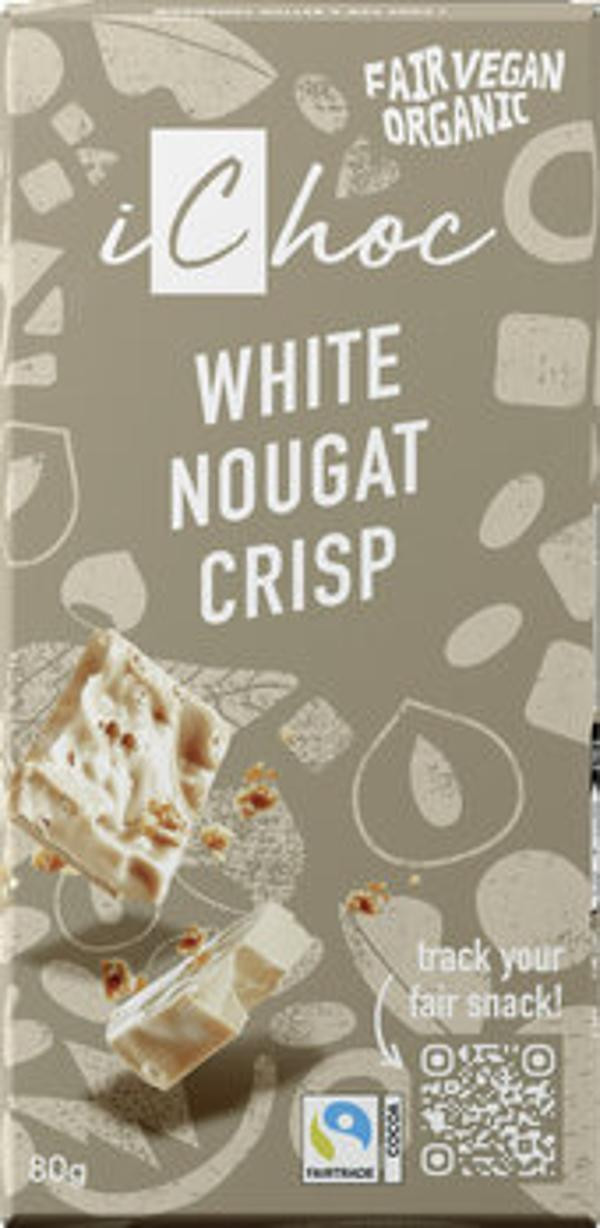 Produktfoto zu iChoc White Nougat Crisp (vegan)