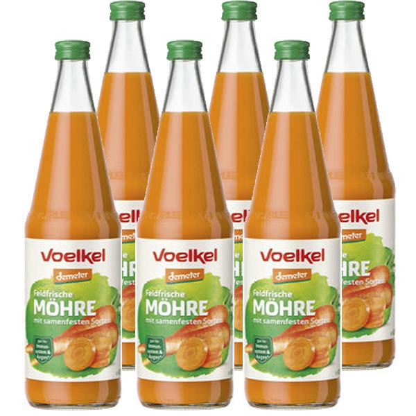 Produktfoto zu Möhrensaft Kiste 6x0,7L