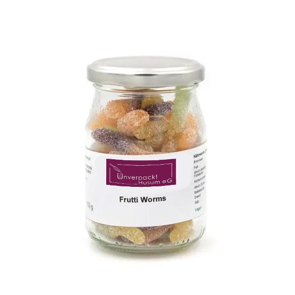 Produktfoto zu Frutti Worms im Pfandglas 150g