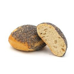 Produktfoto zu Dinkel Ciabatta Brötchen Mohn