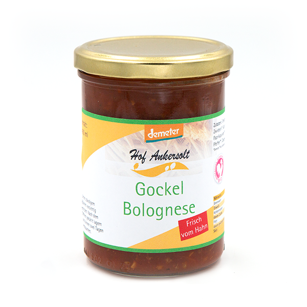 Produktfoto zu Gockel Bolognese 400ml