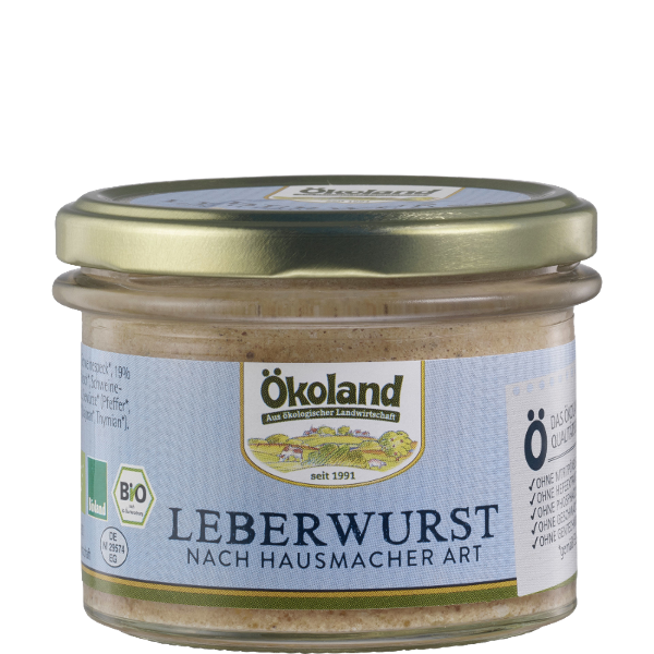 Produktfoto zu Leberwurst Hausmacher Art 160g