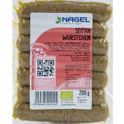 Produktfoto zu Seitan Würstchen (7 Stück)