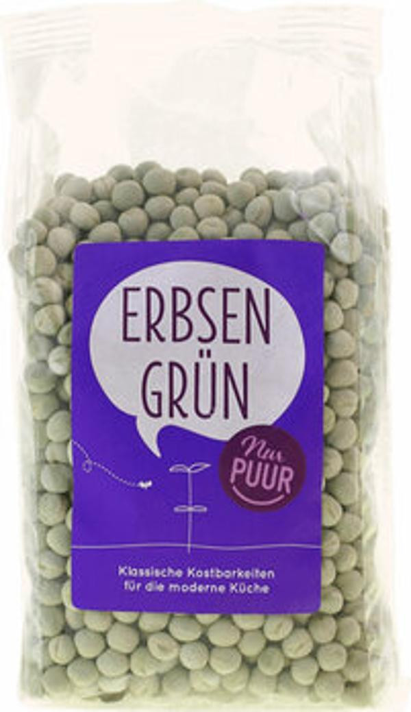 Produktfoto zu grüne Erbsen 500g